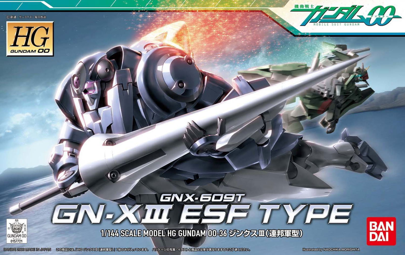Bandai HG GNX-609T GN-X III ESF Type - BanzaiHobby