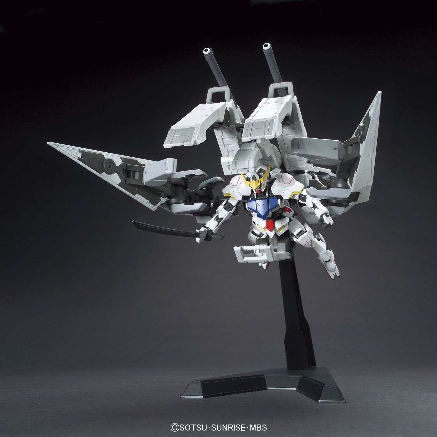 Bandai HG Gundam Barbatos & Long Distance Transport Booster Kutan San - BanzaiHobby