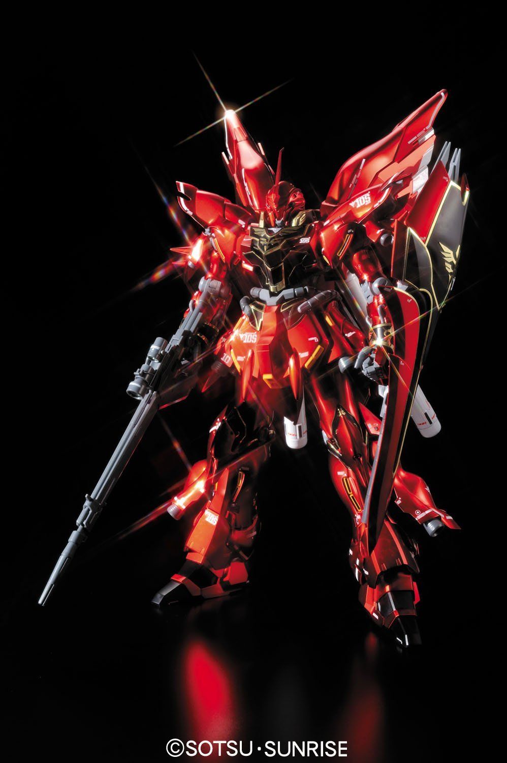 【新品】MG MSN-06S SinanjuVer.Ka Titanium Banzai Hobby - Bandai MG MSN-06S Sinanju Ver.Ka Titanium Finish