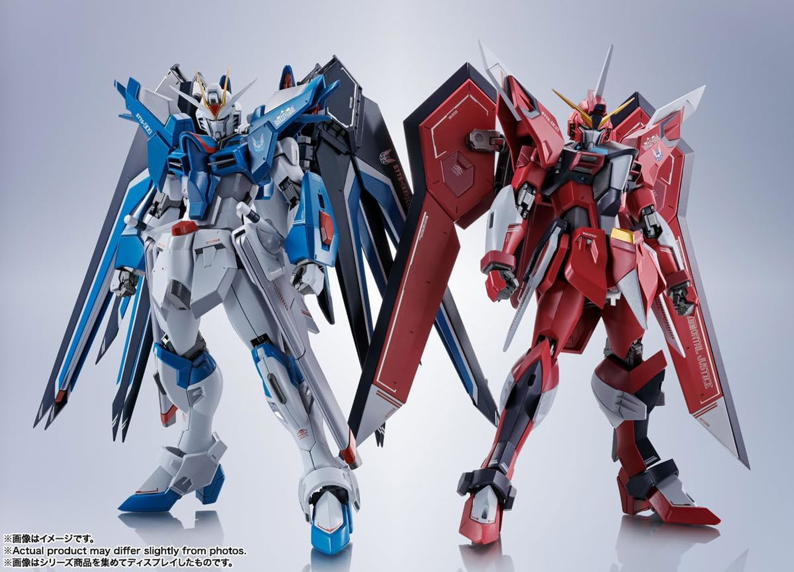 Bandai Metal Robot Spirits, Mobile Suit Gundam SEED FREEDOM, Immortal Justice Gundam - BanzaiHobby