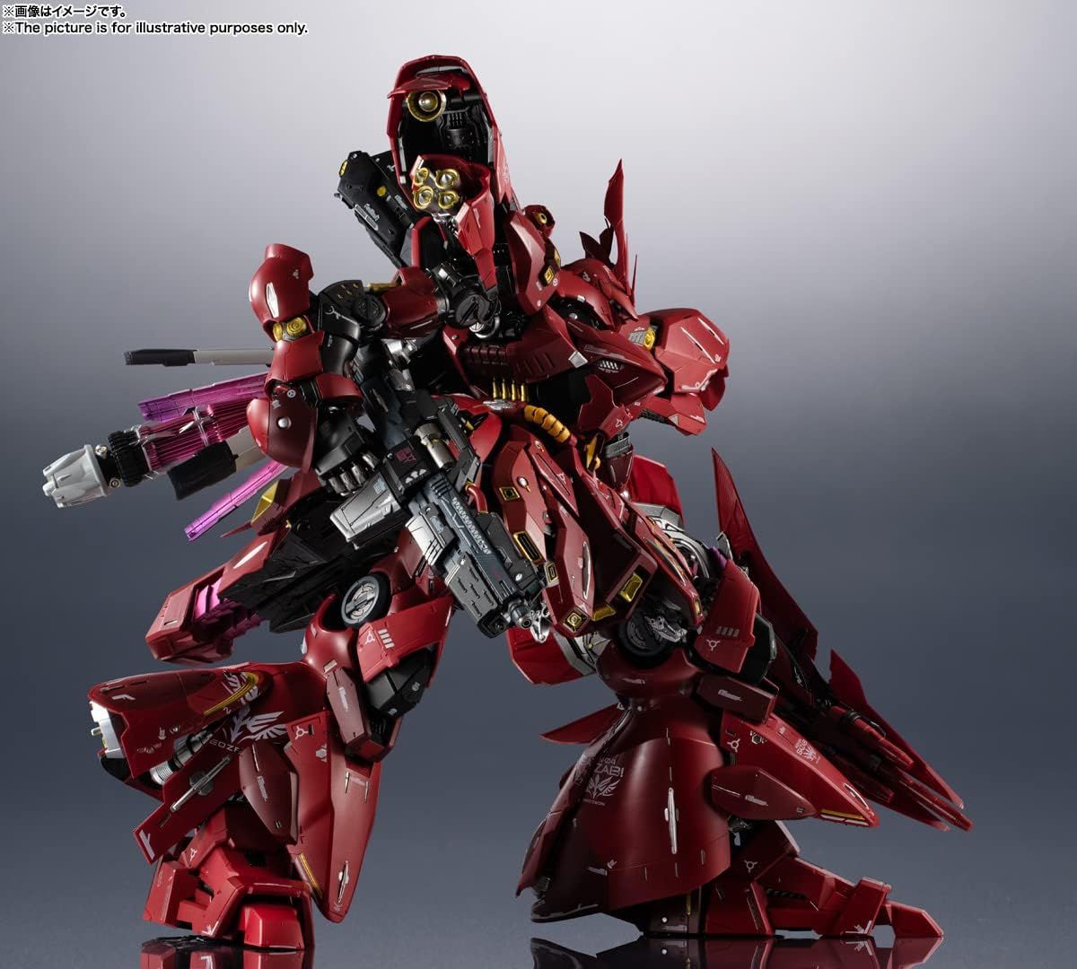 Bandai Metal Structure Demolition (Kaitai Syouki) Machine MSN-04 Sazabi (Completed) - BanzaiHobby