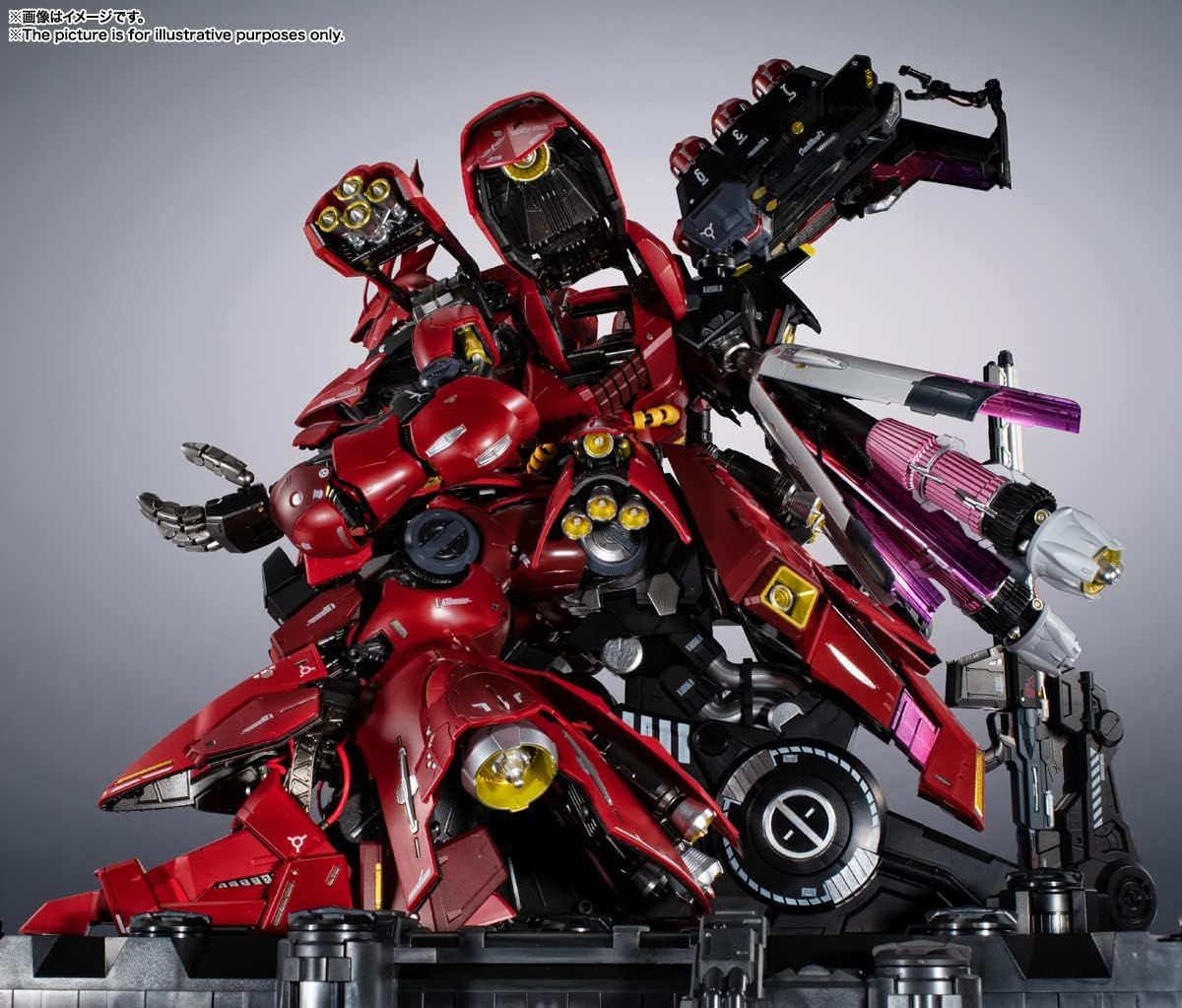 Bandai Metal Structure Demolition (Kaitai Syouki) Machine MSN-04 Sazabi (Completed) - BanzaiHobby