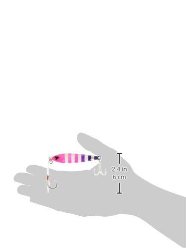 JACKALL(ジャッカル) メタルジグ ビッグバッカー ジグ 68mm 40g グローピンク&パープル/レンズホロ - BanzaiHobby