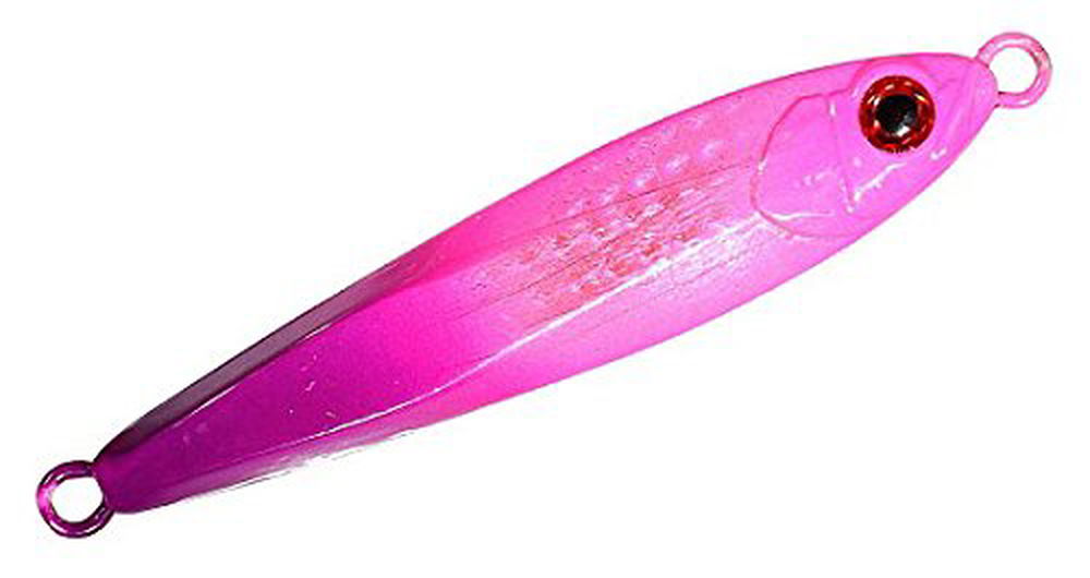 JACKALL(ジャッカル) メタルジグ ビッグバッカー ジグ 68mm 40g グローピンク&パープル/レンズホロ - BanzaiHobby