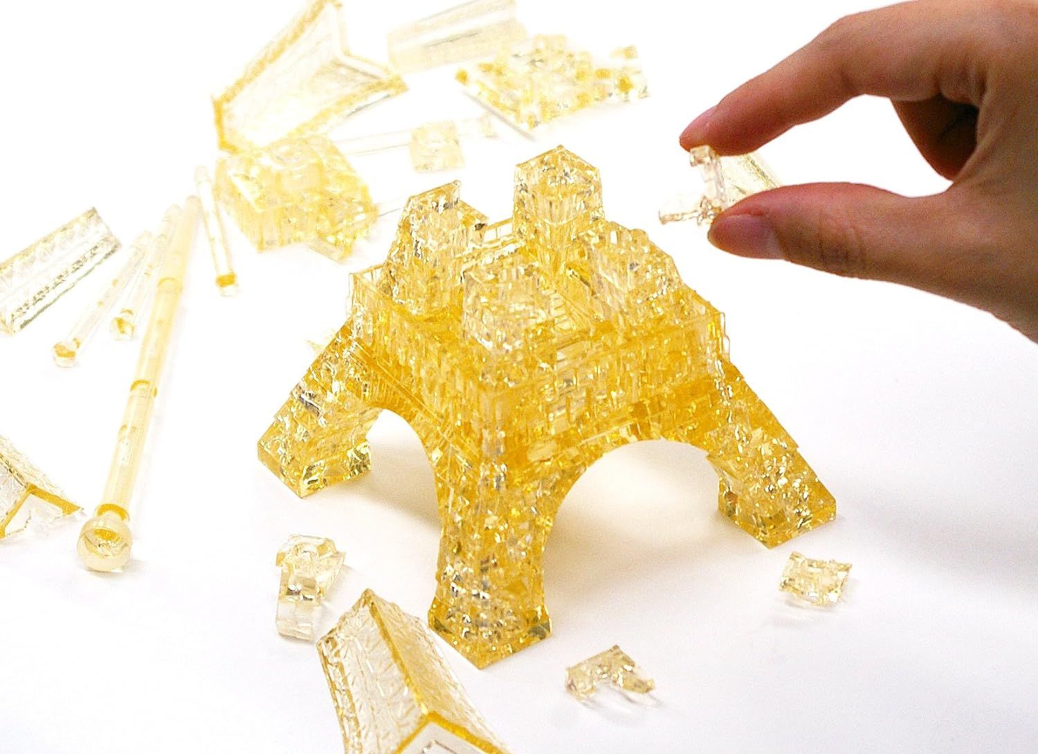Beverly 50149 Crystal Puzzle Eiffel Tower Gold - BanzaiHobby