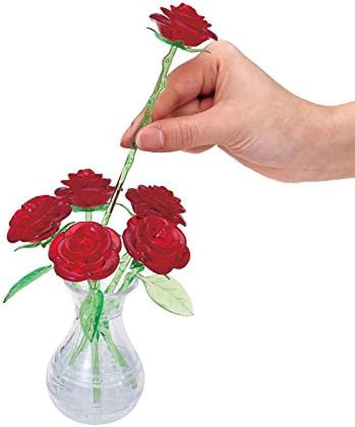 Beverly 502208 Crystal Puzzle 6 Rose Red - BanzaiHobby