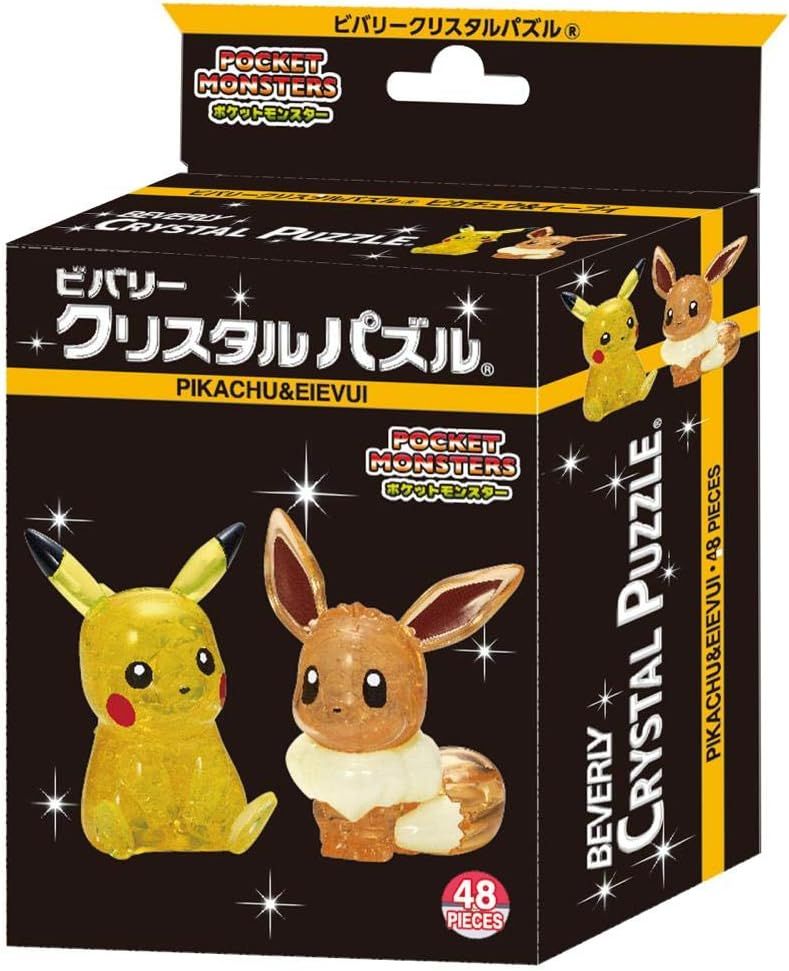 Beverly 50247 Crystal Puzzle Pikachu & Eevee - BanzaiHobby