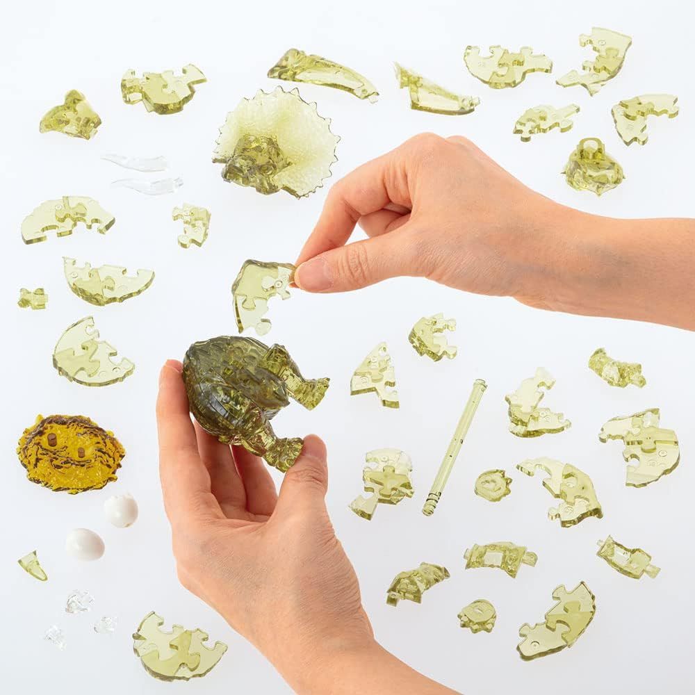 Beverly 50286 Crystal Puzzle Triceratops Green - BanzaiHobby