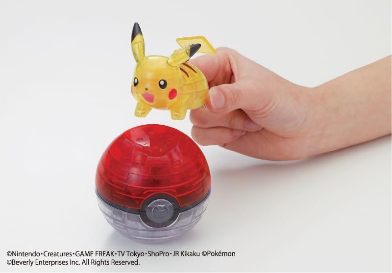 Beverly CP3-019 Crystal Puzzle Pokemon Pikachu & Pokeball - BanzaiHobby