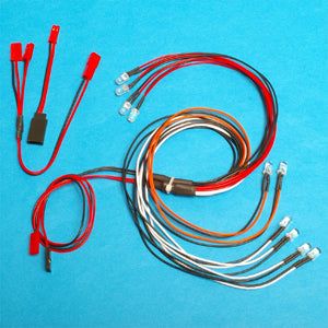 Blade Racing H470 10 LED Light Set (White 4, Orange 2, Red 4) - BanzaiHobby