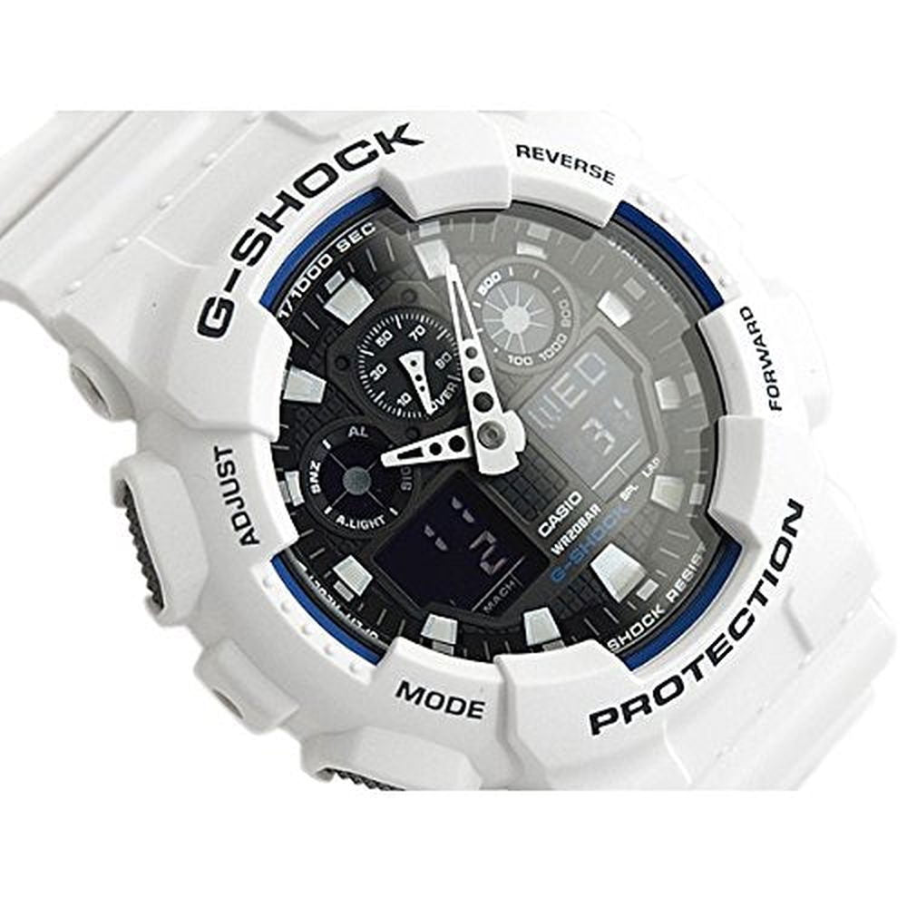 CASIO【海外カシオ正規工場製】G-SHOCK ハイパーカラーズ デジアナ メンズ腕時計GA100B-7A≪並行輸入品≫ - BanzaiHobby