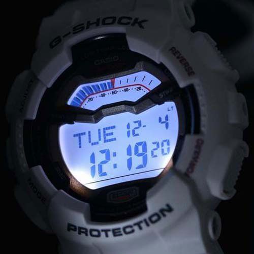 CASIO カシオ G-SHOCK GLS-100-7 ホワイト G-LIDE (Gライド)合成皮革バンド Gショック ジーショック 海外モデル メンズ 腕時計 時計 【逆輸入】 - BanzaiHobby