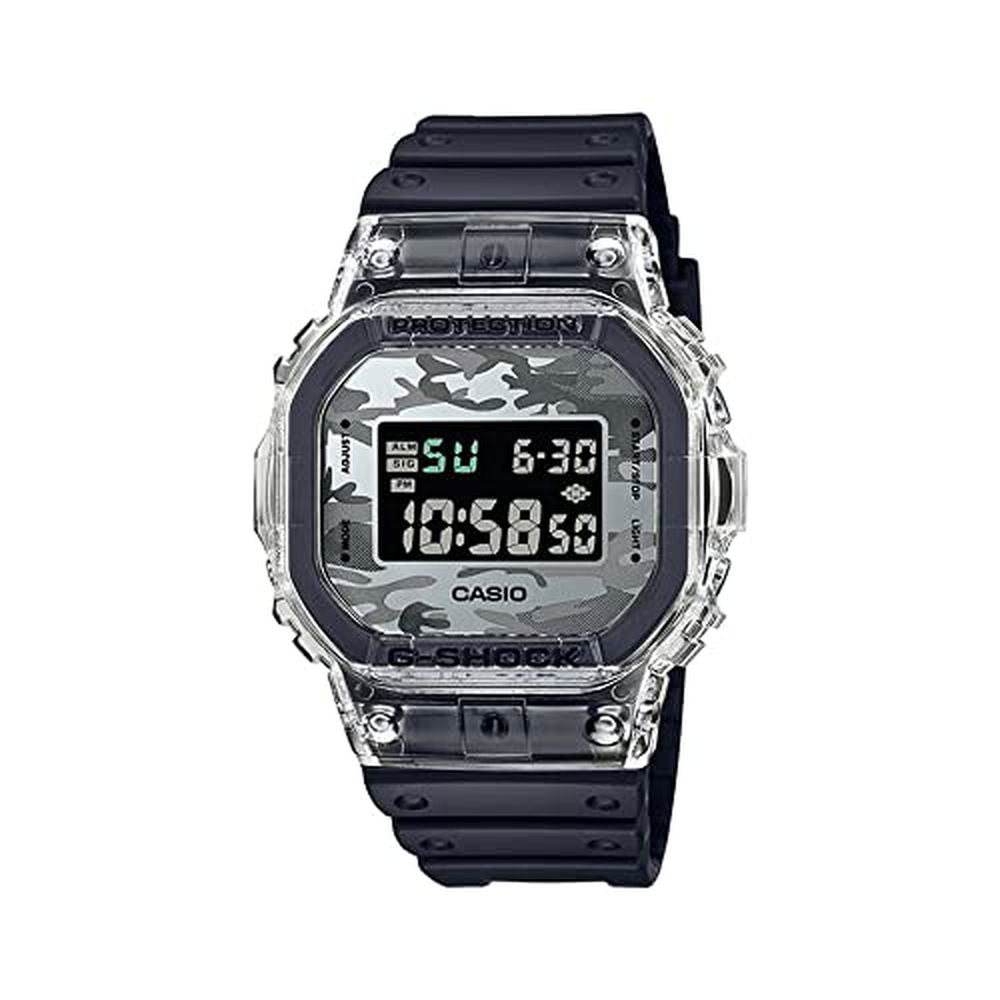 CASIO (カシオ) 腕時計 G-SHOCK(Gショック)DW-5600SKC-1 カモモフラージュ・スケルトンシリーズ デジアナ メンズ 海外モデル 【並行輸入】 - BanzaiHobby