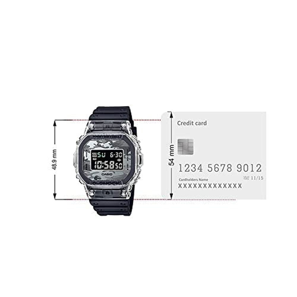 CASIO (カシオ) 腕時計 G-SHOCK(Gショック)DW-5600SKC-1 カモモフラージュ・スケルトンシリーズ デジアナ メンズ 海外モデル 【並行輸入】 - BanzaiHobby