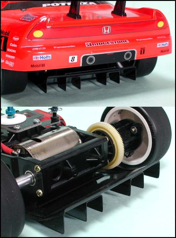 Chevron Models RCP021A F1-FT Diffuser (Tamiya F103 / C Car) - BanzaiHobby