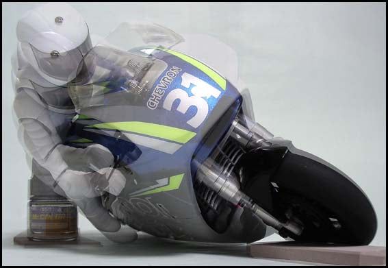 Chevron Models BSL039 HOR MOTO (Kyosho Hang on Racer Body) - BanzaiHobby