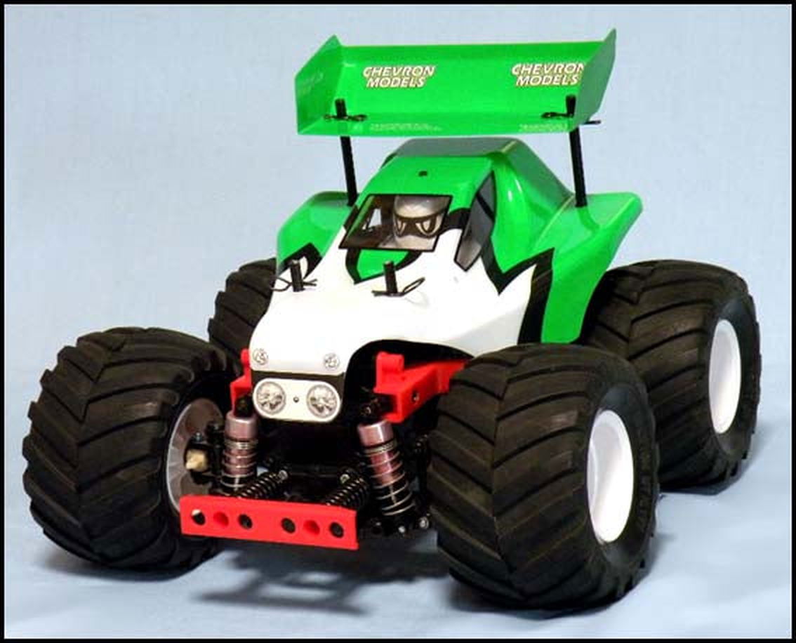 Chevron Models WSL-037 Funny Champ Body Set for Tamiya WR-02 & GF-01 - BanzaiHobby