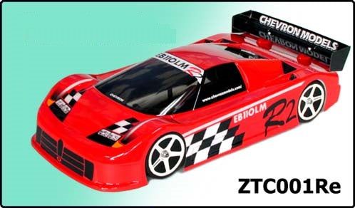 Chevron Models ZTC001Re EB110-LMR2 Clear Body Set - BanzaiHobby
