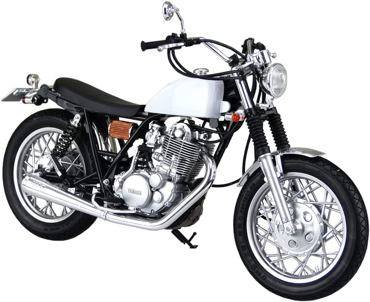 Aoshima Yamaha 1JR SR400S Limited Edition `95 w/Custom Parts - BanzaiHobby
