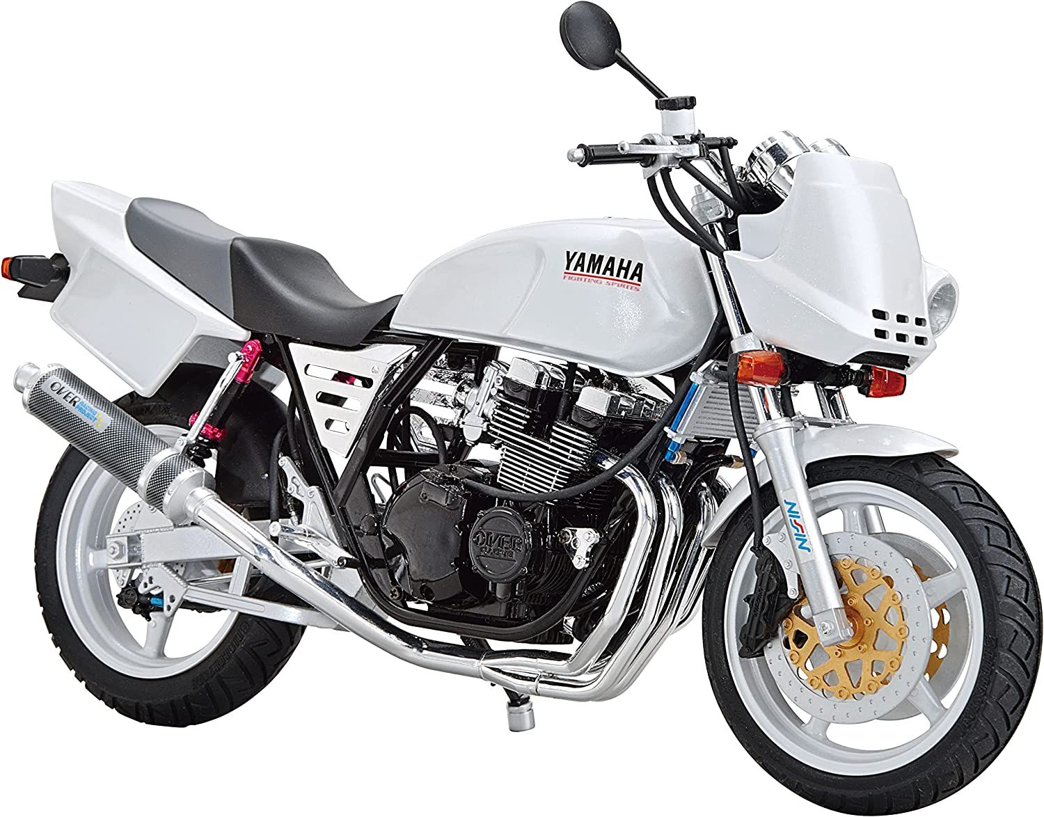 Banzai Hobby - Aoshima Yamaha 4HM XJR400S `94 w/Custom Parts
