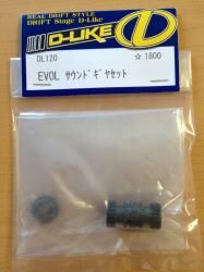 D-LIKE DL-120 EVOL Sound Gear Set - BanzaiHobby