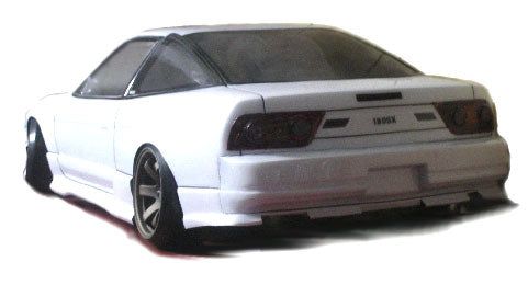 D-LIKE DL083-1 Nissan 180SX Body (Late Model Version) - BanzaiHobby