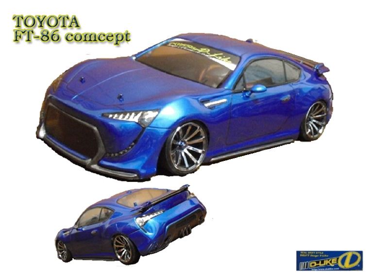 D-LIKE DL092 Toyota FT86 II Concept - BanzaiHobby