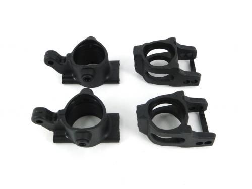 D-LIKE DL123 EVOL Front &  Rear Hub Carrier Set - BanzaiHobby