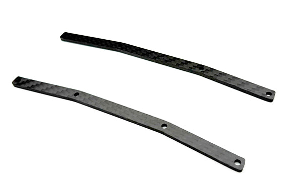 REVED D1-CG-SD2 RDX Carbon Side Deck (Hard Type, 2.5mm Thick, 2 Pieces) - BanzaiHobby