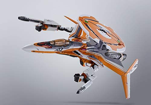 DX超合金 マクロスデルタ VF-31Eジークフリード(チャック・マスタング機) 約180mm ABS&PVC&ダイキャスト製 塗装済み可動フィギュア - BanzaiHobby