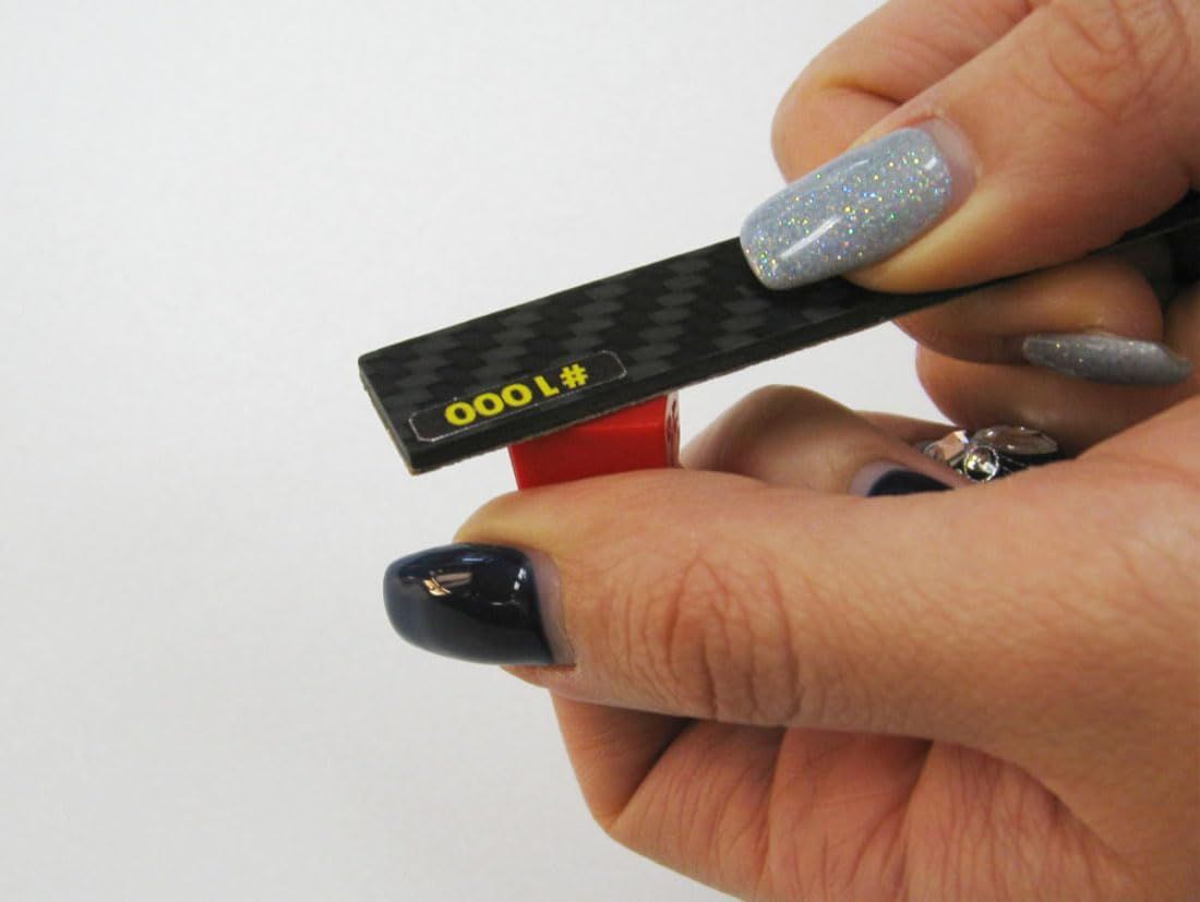 Doyusha Awesome Tools Hobby Paper File Carbon Plate Long, 0.8 inches (20 mm) Width (2 Pieces) - BanzaiHobby