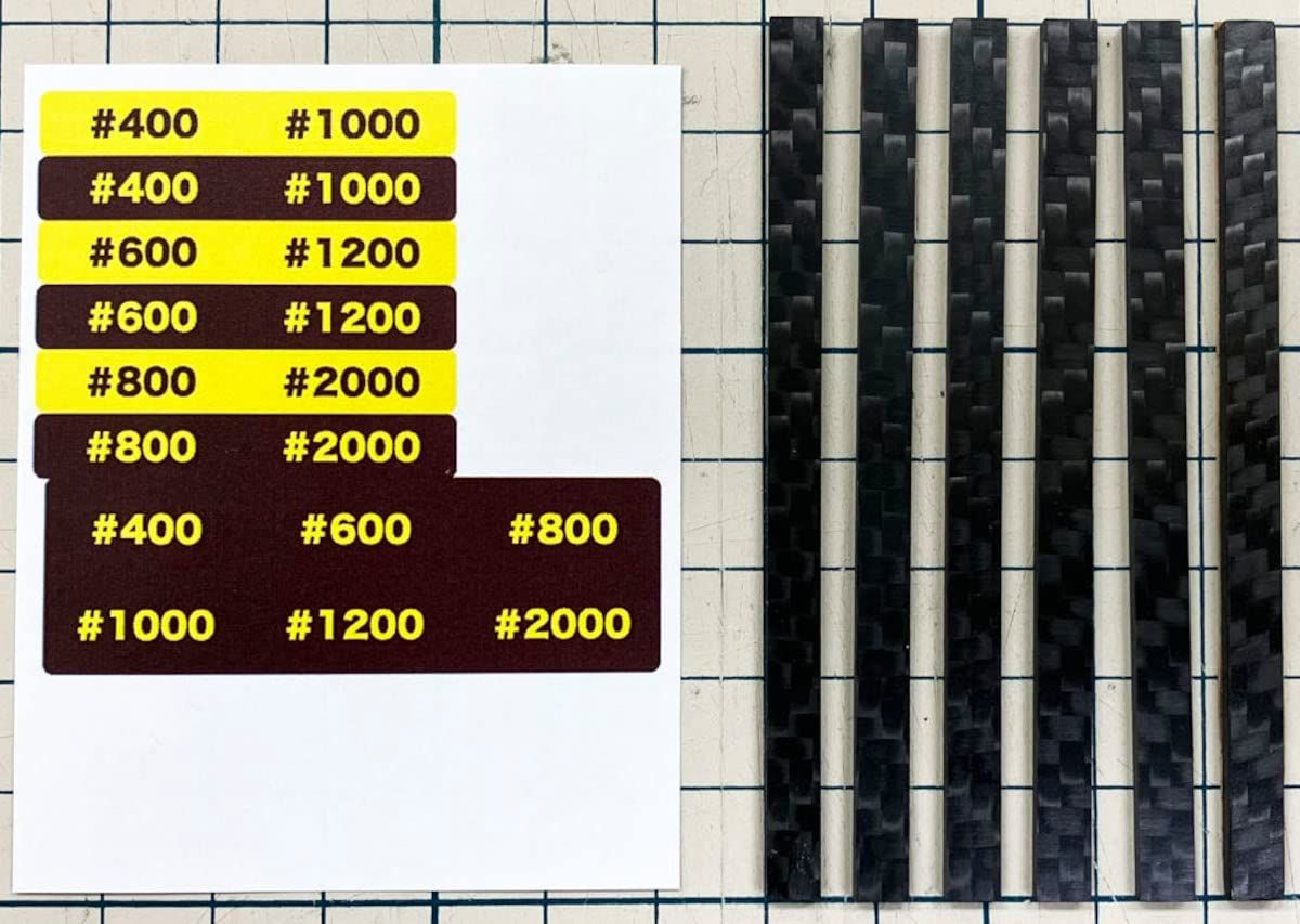 Doyusha Carbon Plate 5mm for Sandpaper (for SGOT! Series) - BanzaiHobby