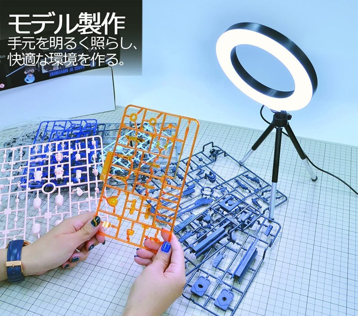 Doyusha Doyusha Amazing! Hobby LED Ring Light, Small Size, Hobby Tool - BanzaiHobby