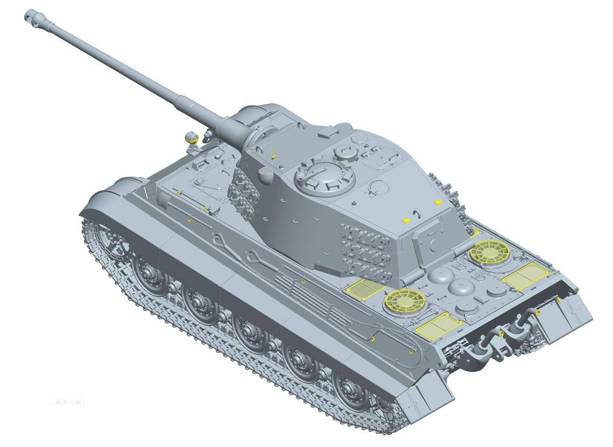 Doyusha German King Tiger (Henschel Turret) - BanzaiHobby