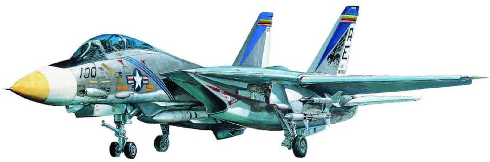 Doyusha USN F-14A Tomcat `VF-143 Pukin Dogs` - BanzaiHobby