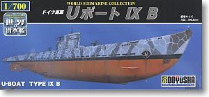 Doyusha WSC-6 German Navy U-Boat IX B - BanzaiHobby