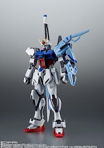 BANDAI SPIRITS(バンダイ スピリッツ) ROBOT魂 機動戦士ガンダムSEED <SIDE MS> AQM/E-X02 ソードストライカー&エフェクトパーツセット ver. A.N.I.M.E. 約165mm ABS&PVC製 塗装済み可動フィギュア - BanzaiHobby