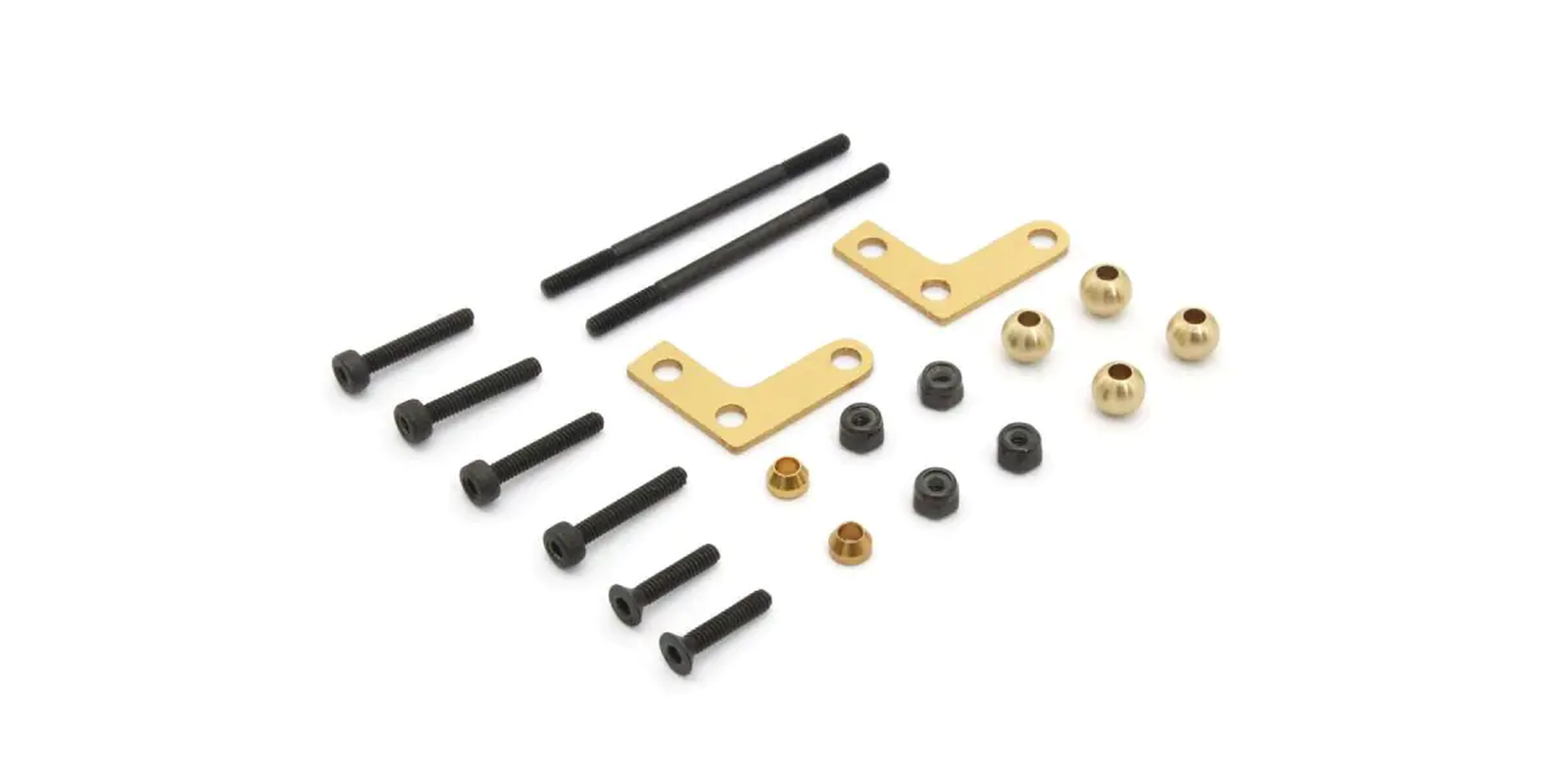 Kyosho EF239G Linkage Parts(Gold/FANTOM Ext) - BanzaiHobby
