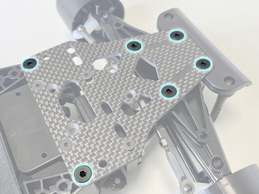 Kawada FOC11 M4 HEX SCREW SET FOR Tamiya C-CAR - BanzaiHobby