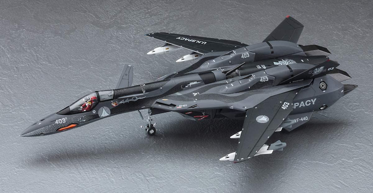 Hasegawa VF-19A `SVF-440 Dullahans` w/Fast Pack & High Maneuver Missile - BanzaiHobby