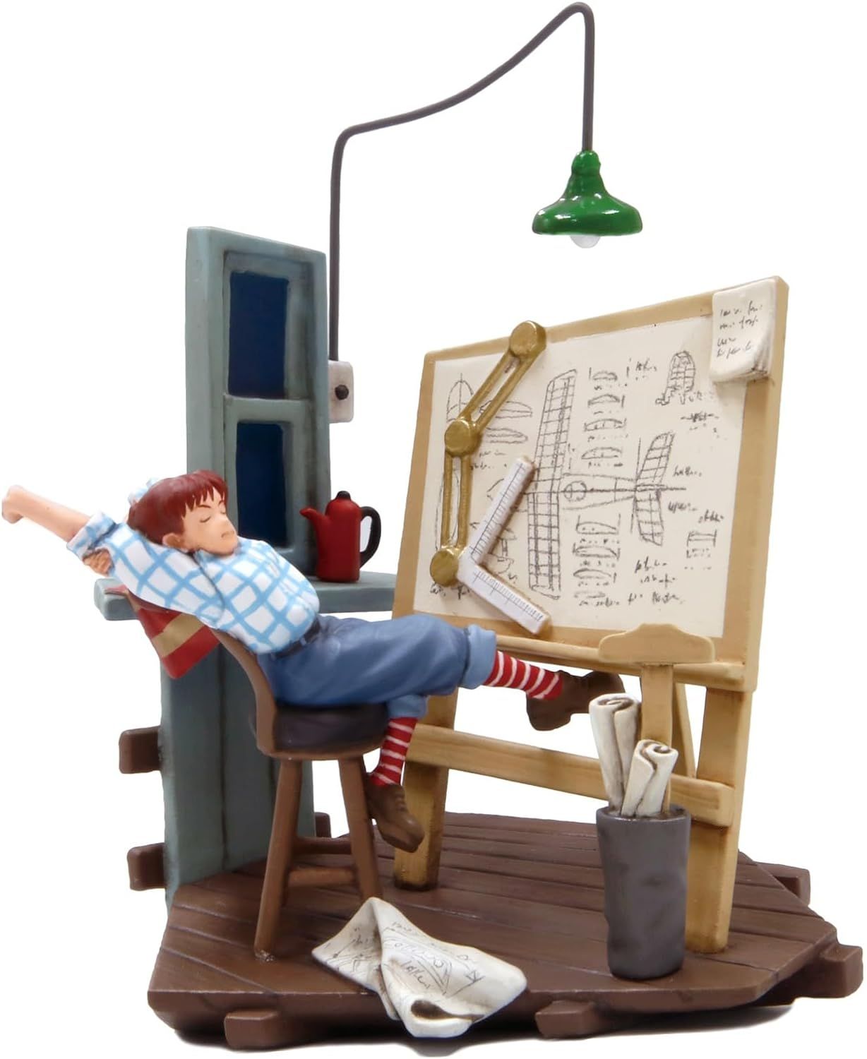 Fine Mold GV2 Studio Ghibli Vignette Collection No.2 Red Pig Fio Lack of Sleep - BanzaiHobby