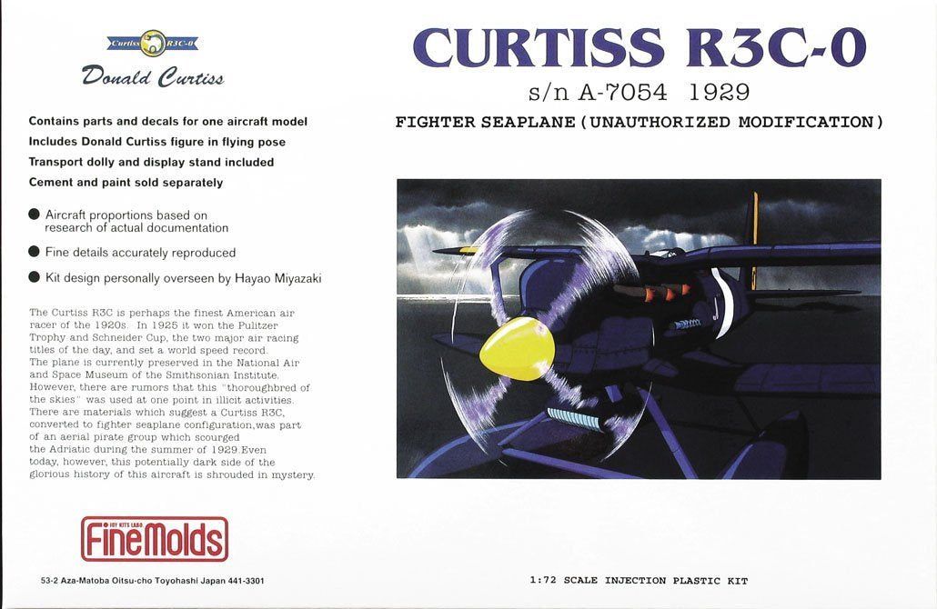 Fine Molds Curtiss R3C-0 - BanzaiHobby