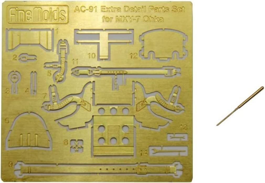 Fine Molds Detail Up Parts Set for IJN Special Attack Machine `Ouka` - BanzaiHobby