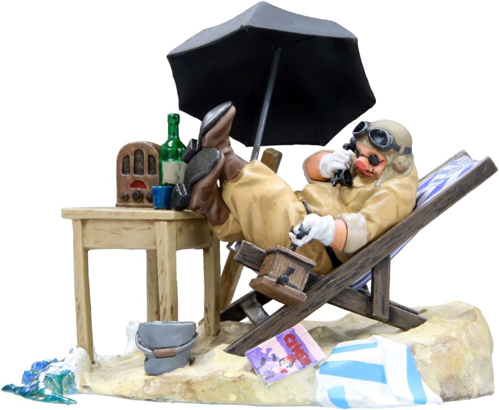 Fine Molds GV1 Studio Ghibli Vignette Collection No.1 Red Pig Polco of Hide - BanzaiHobby