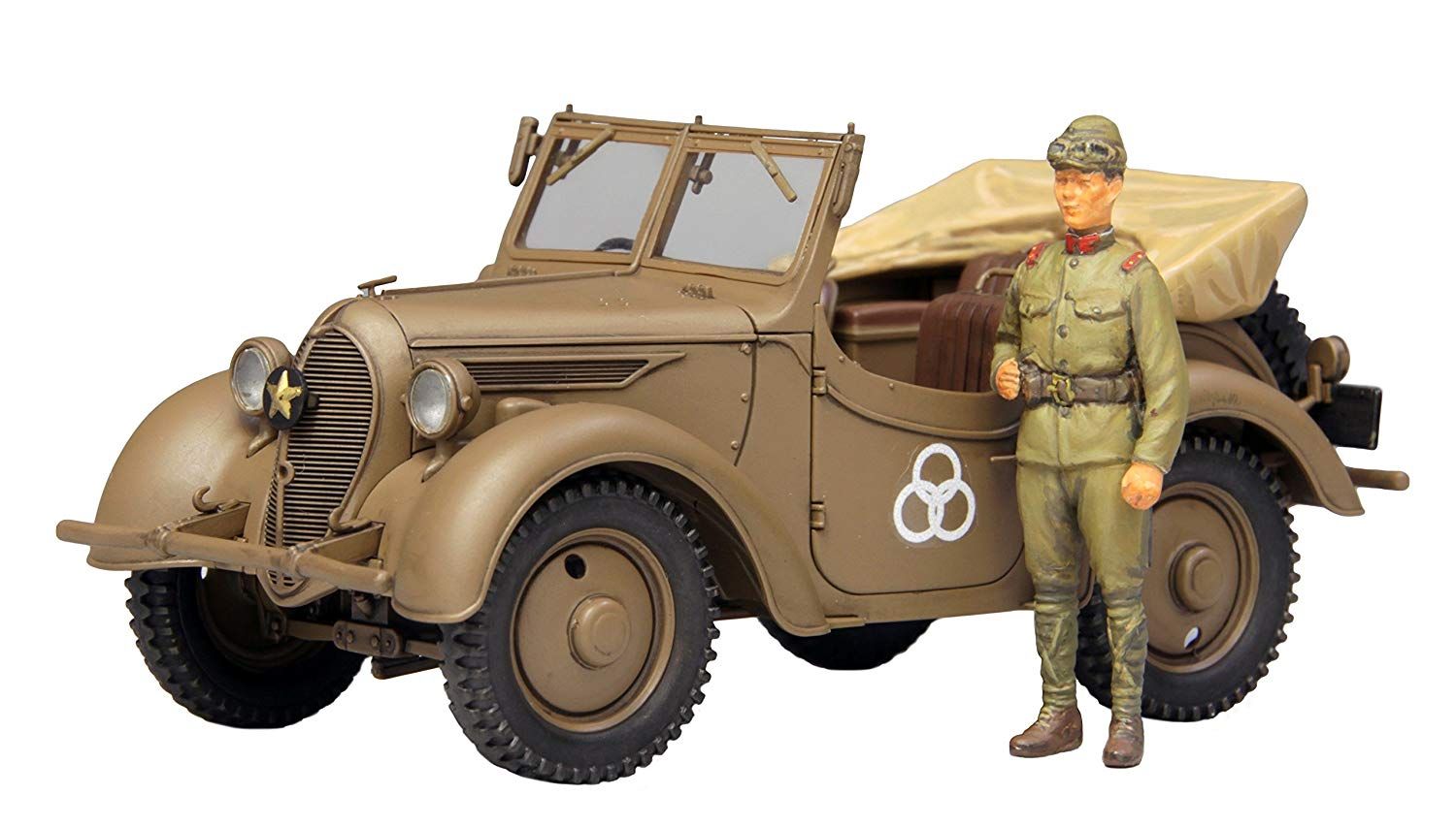 Fine Molds IJA Type 95 Scout Car Kurogane 4WD - BanzaiHobby