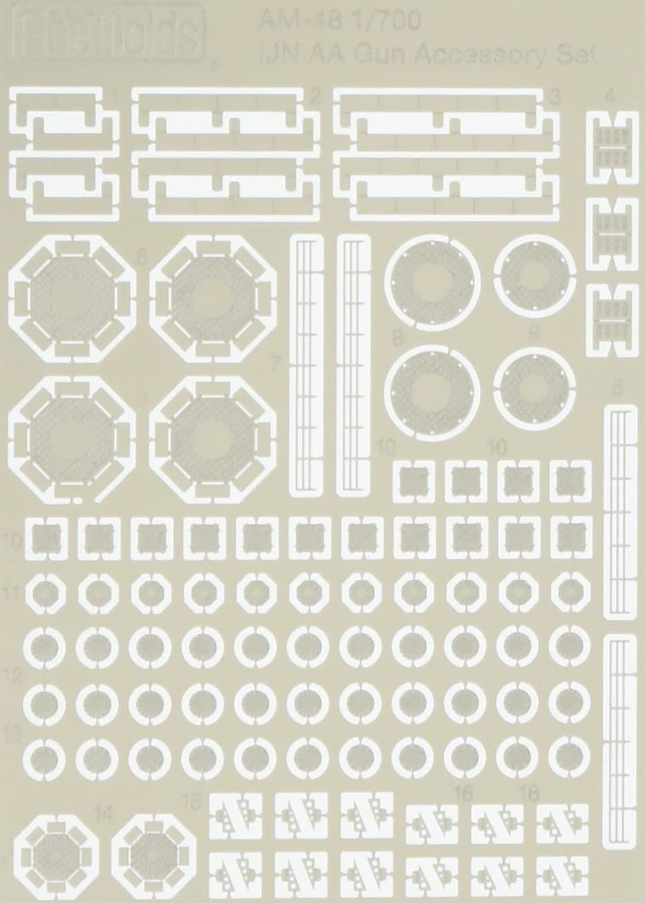 Fine Molds IJN Anti-aircraft Machine Gun Accessory Set - BanzaiHobby
