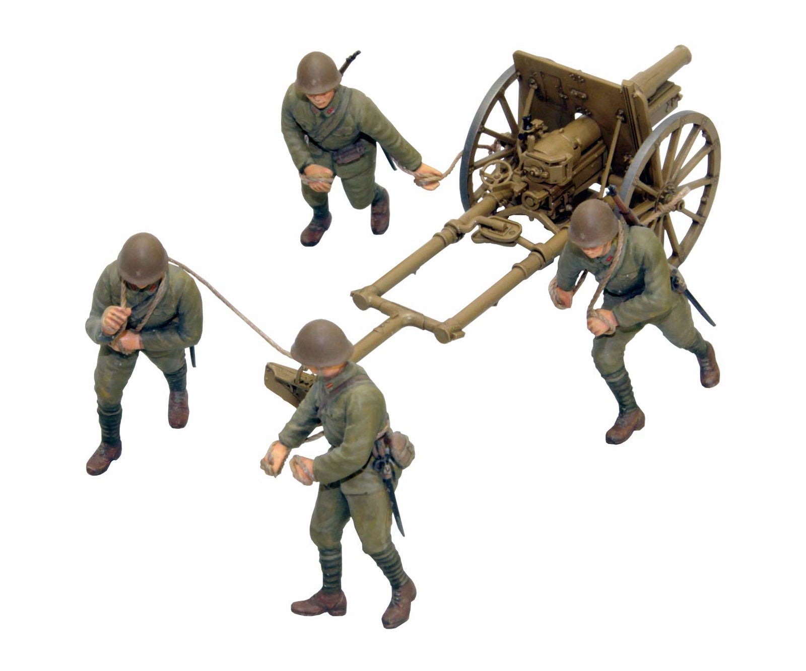 Fine Molds Imperial Army Type 41 75 mm Mountain Gun `Regiment Gun` - BanzaiHobby