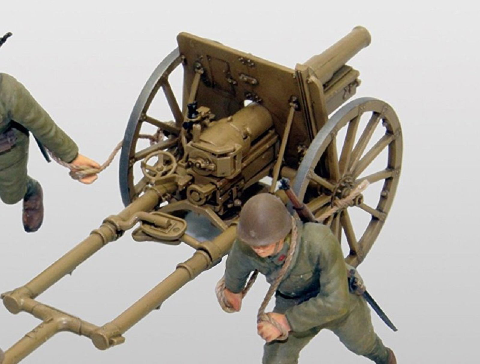 Fine Molds Imperial Army Type 41 75 mm Mountain Gun `Regiment Gun` - BanzaiHobby
