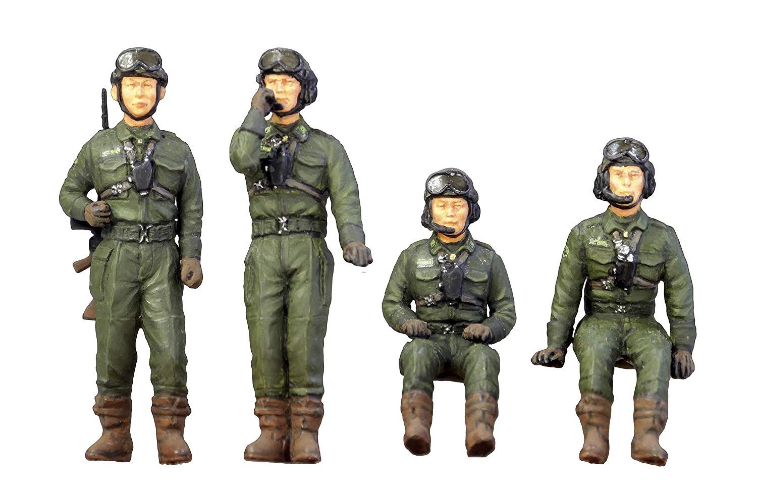 Fine Molds JGSDF Tank Crew Set (`65-`90s) - BanzaiHobby