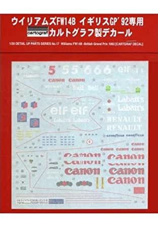 Fujimi Cartgraf Decal for Williams FW14B - BanzaiHobby